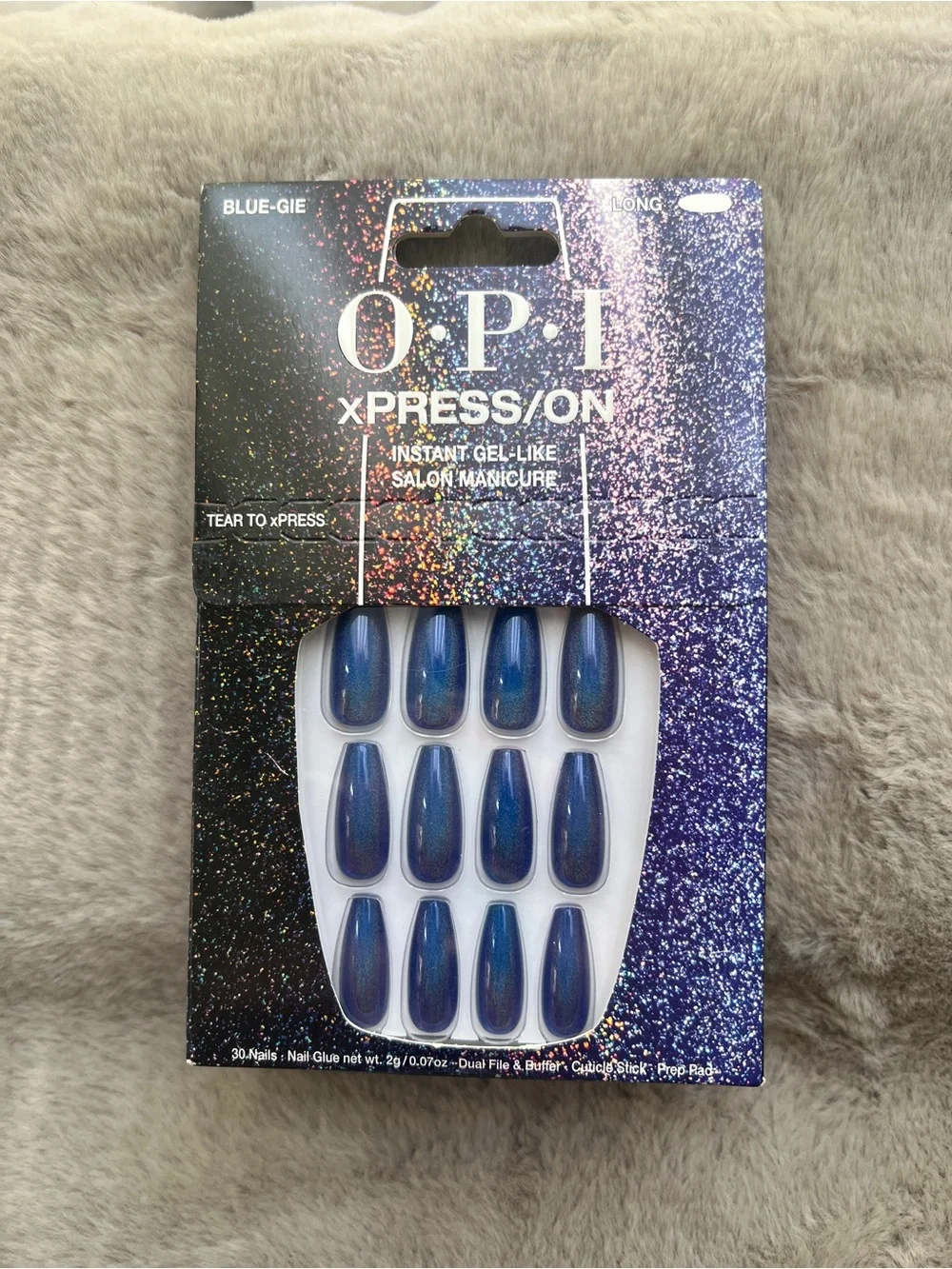 OPI xPRESS/ON Press-On Nails Bundle | Blue-Gie Pump the Snakes This Turtle Bytes